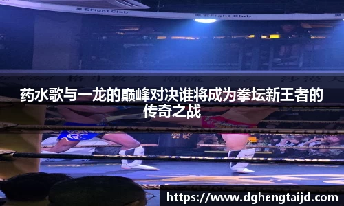 药水歌与一龙的巅峰对决谁将成为拳坛新王者的传奇之战